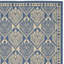 Tapis intérieur / extérieur bleu / ivoire Arneshia-1071650694