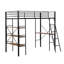 Lit mezzanine simple avec bureau intégré Ansley par Mason & Marbles