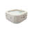 6-person 170 Jet Vinyl Square Inflatable Hot Tub in Off White-108606626
