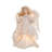 9 " Lighted Fabric Angel Tree Topper