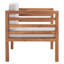 Chaise de patio avec coussins Kinnell-251617360