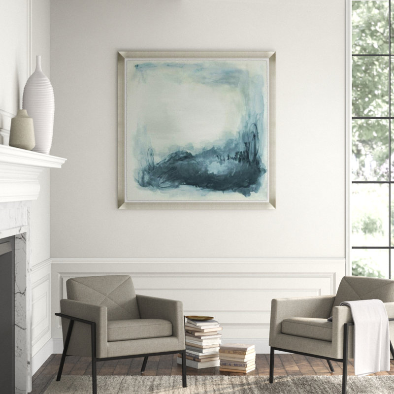 Plopped Water by James McAllen - Wrapped Canvas Painting, Plexi, 36" H x 36" W x 1.5" D