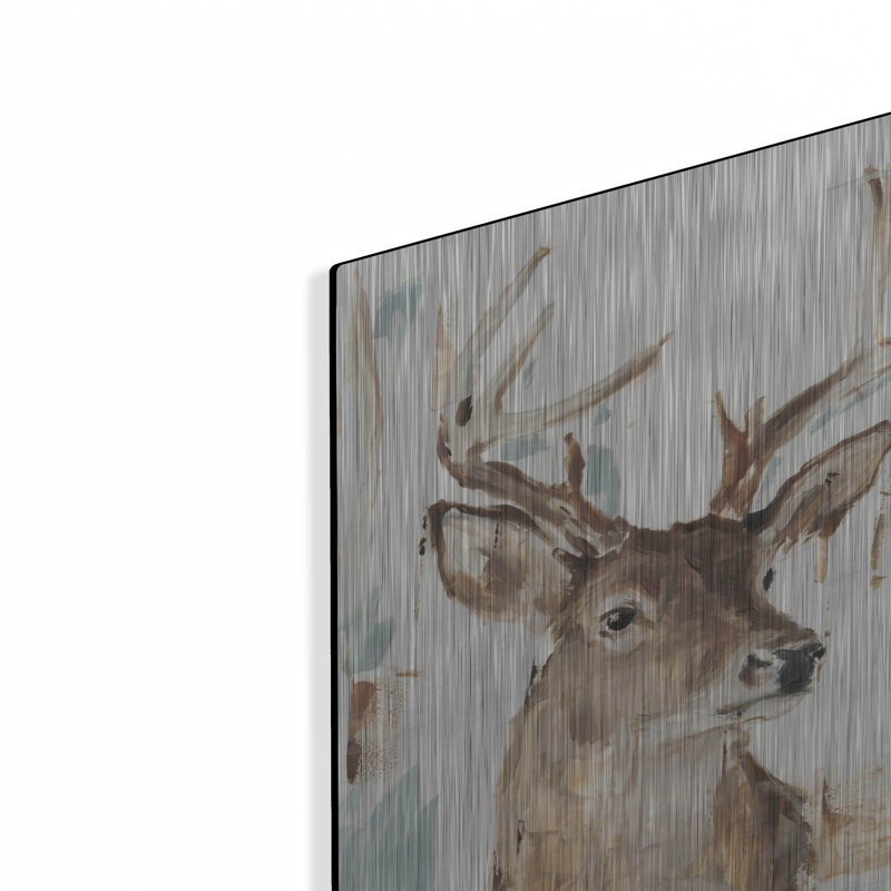 «Modern Deer Mount I» par Ethan Harper, H 16 po x l 12 po