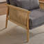 Chaise avec accoudoirs Masson Chenille-614586121