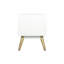 Console média Adore Decor Lilou jusqu'à 50 po, blanc