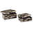 Kushum 2 Piece Resin Decorative Box Set