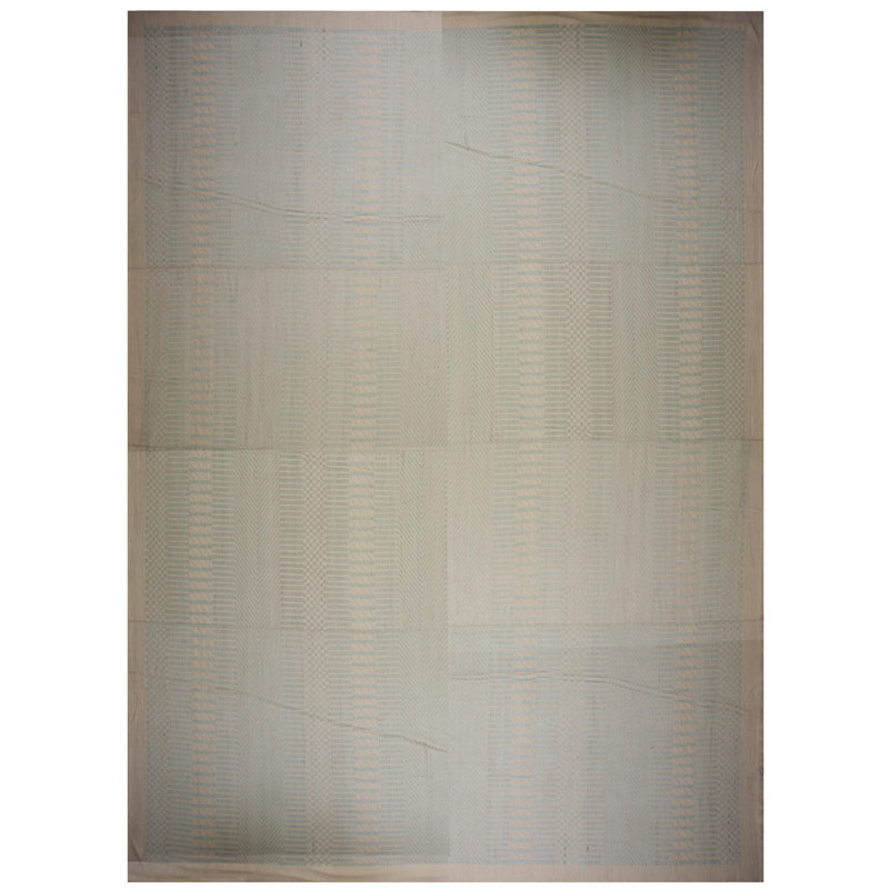 Soft Color Geometric Pattern New Contemporary Modern Oversized Indian Allover Rug 16'0" x 20'3"