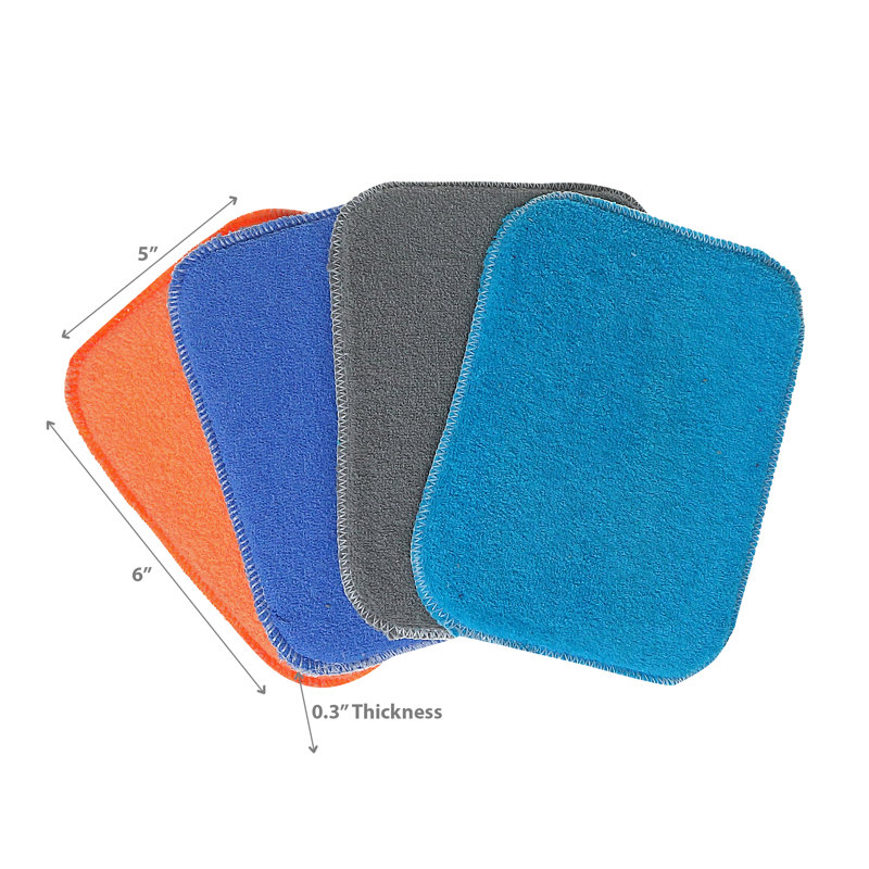 Ensemble de 4 éponges à décolorer décoratives de la Casa