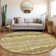 Premium Machine Washable Prisco Gold Rug