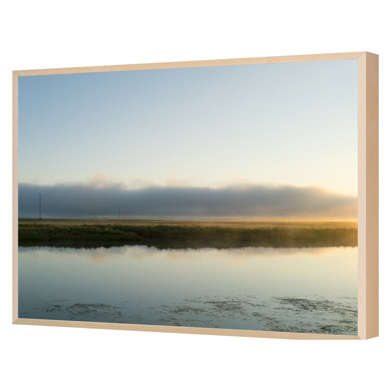 Sunset 1 Print by Kwak, Tommy, Maple Single Picture Framed