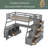 Graclynn Kids Twin Loft Bed with Drawers-1705300741