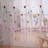 Kbndieu Flower Window Screens Door Balcony Curtain Panel Sheer