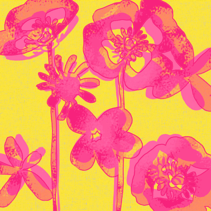 Koleby " Sweet Honey I " by Melissa Wang, 20" H x 20" W