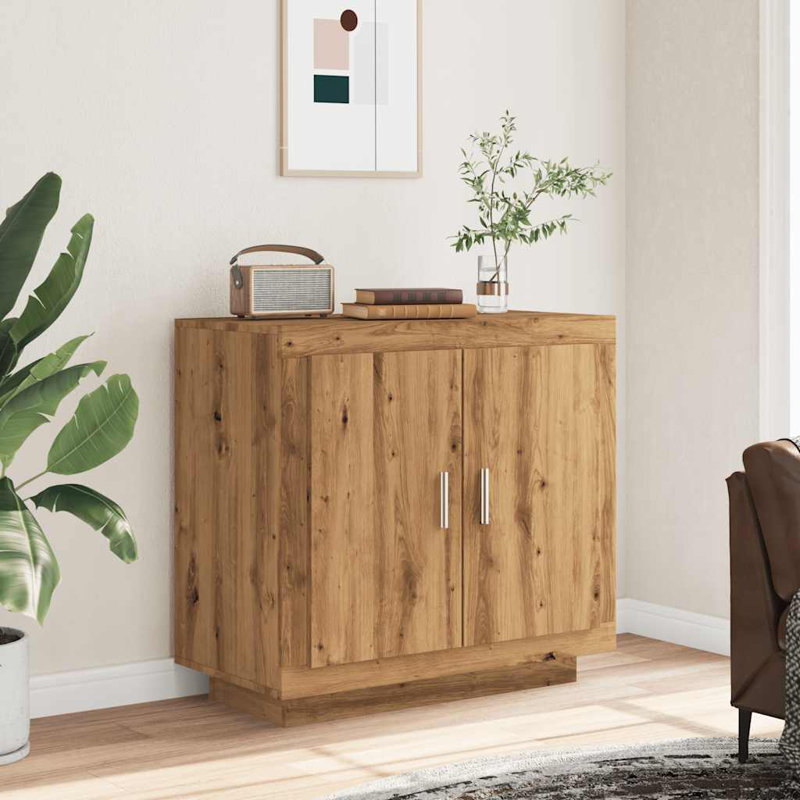 Jaylind Sideboard 80x40x75 cm Engineered Wood, Artisan Oak