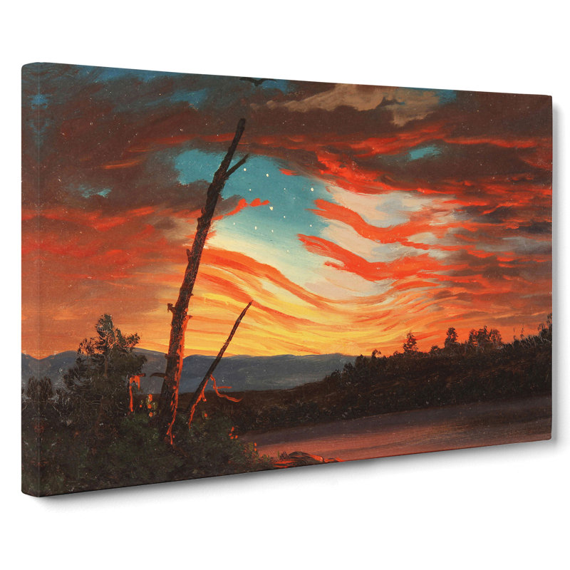 Our Banner In The Sky by Frederic Edwin Church - Wrapped Canvas, 50cm H x 76cm W x 3cm D