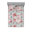 Écume de mer pâle / motif floral rose