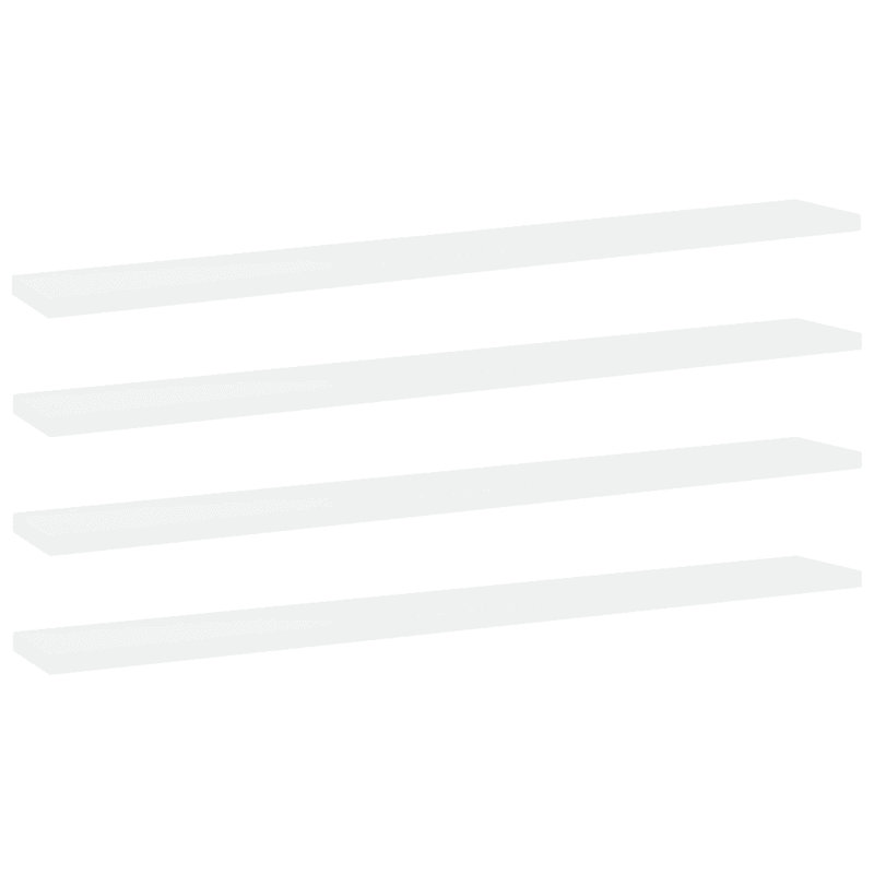 Cunane 1.5cm H Bookcase, 1.5cm H x 40cm W x 30cm D, White
