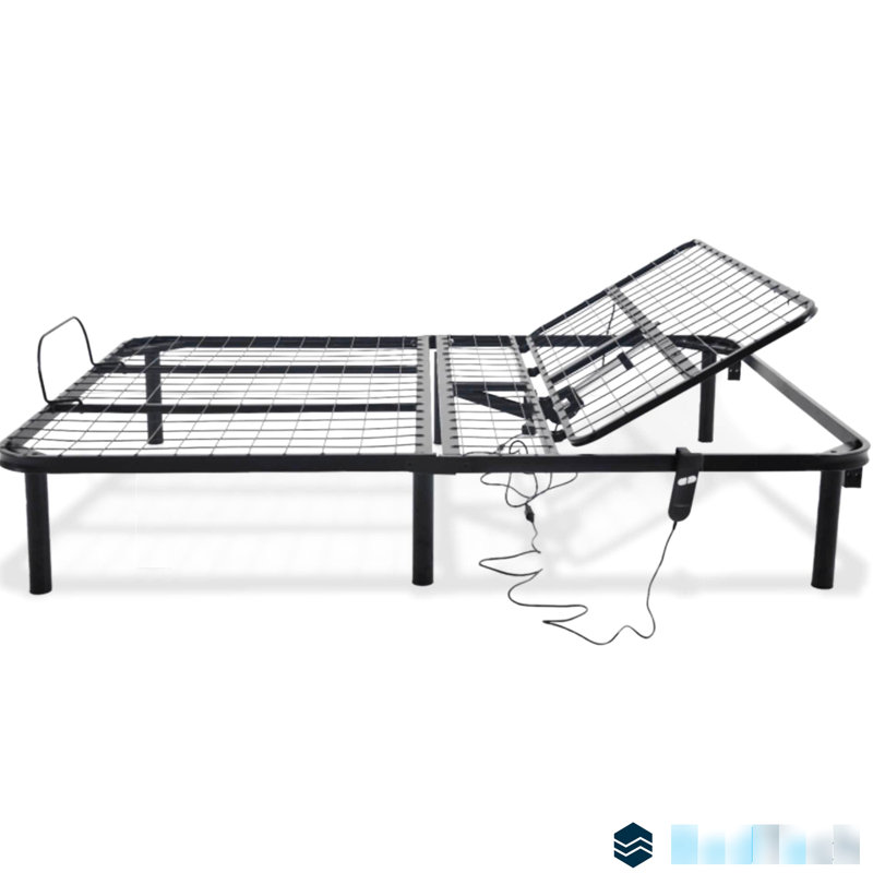 Tête réglable pour lit simple TG - capacité de 850 lb, structure solide, noir, Extra-Long Twin