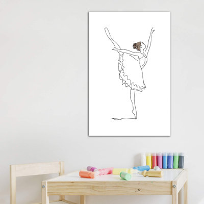 " Ballet Line Art "
