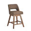 Tabouret de bar pivotant en similicuir Bisto-1251283848-1251283862