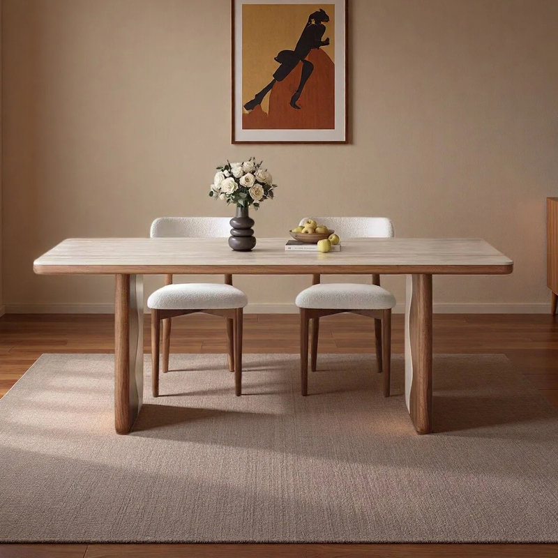 French rectangular dining table, 29.53"H x 70.87"L x 31.5"W
