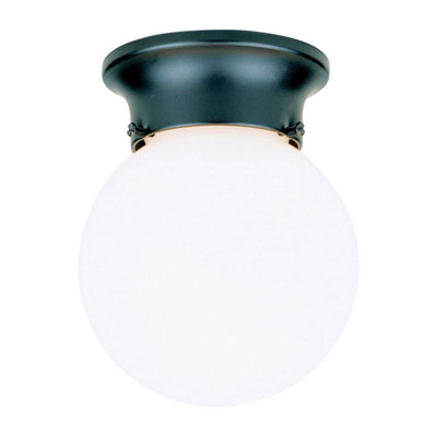 1 - Bulb Outdoor Flush Mount