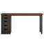 Bureau d'ordinateur 47 po avec 5 tiroirs et armoire réversible-1794612043