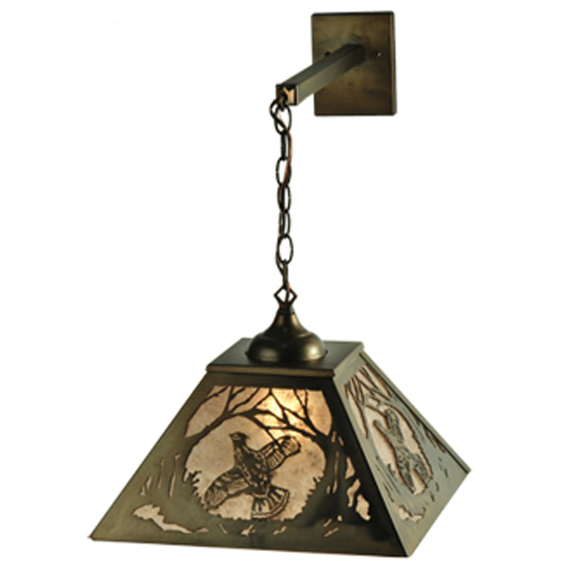 Rustic Lodge 1 - Light Armed Sconce