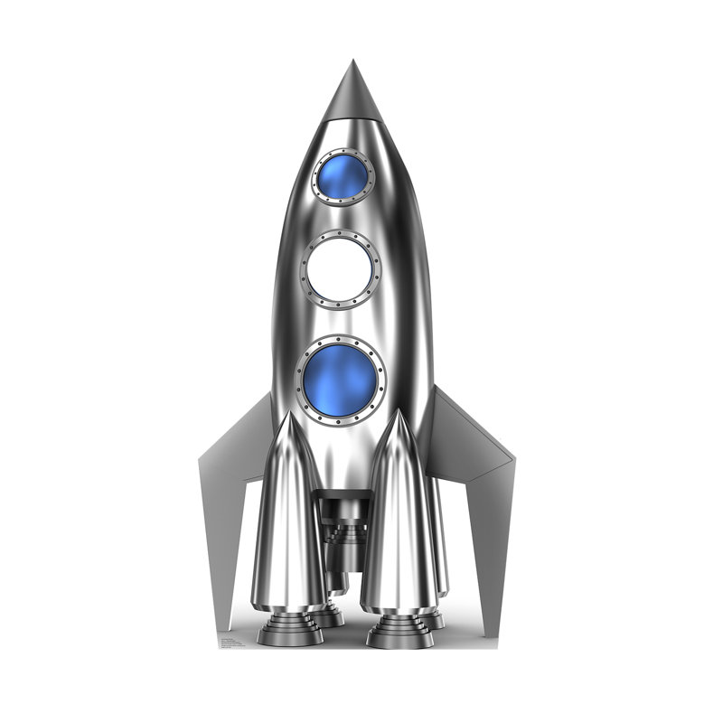 Support en carton rocket