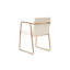 Arvo 37.5cm H Fabric Upholstered Metal Armchair