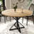 Round Dining Table For 4, 47" Dining Table, Circle Table, Dining Room Table-1017779371