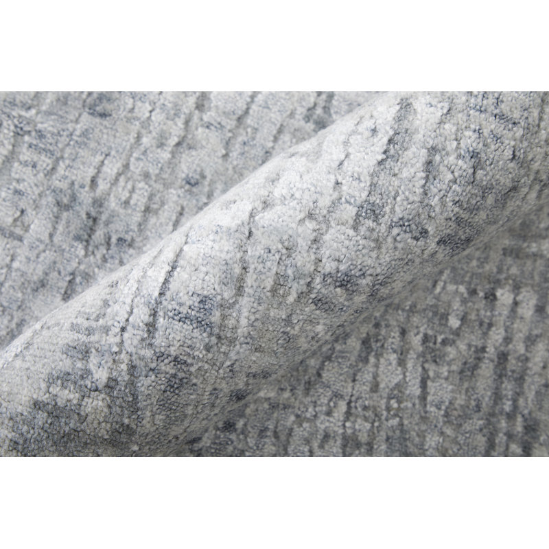 Eastfield Abstract Area Rug in Blue, Rectangle 8' x 10'