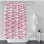 Kourtney Abstract Shower Curtain
