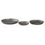 Ensemble de 3 plateaux Hinckley - bronze