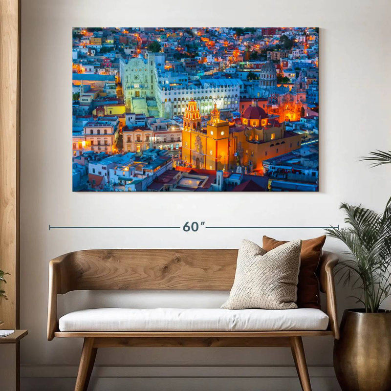 Guanajuato illuminé Kavia, H 34 po x l 51 po