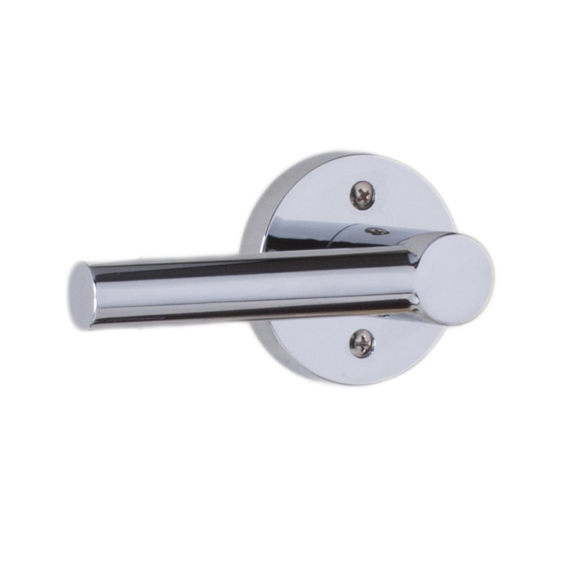 Uptown Single Dummy Door Lever, Bright Chrome