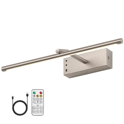 15.55" Dimmable LED Picture Light with 3 Colour Temperatures (3000K/4000K/6000K)