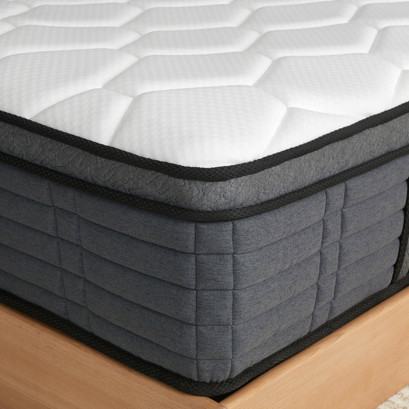 Matelas hybride moyen dans une boîte, Lit double, 12"