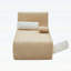 Chaise longue confortable pour le salon et l'heure du café-131240895