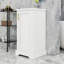 Meuble-lavabo de salle de bain avec lavabo en céramique, porte à fermeture douce et tablette réglable