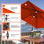 Parasol 9 pi avec bouton-poussoir inclinable 30 °-1141886883