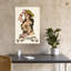 Lady Lawless Classic Playful Retro Bear Wall Art Print 1 Piece Wrapped Canvas Wall Art-293872227
