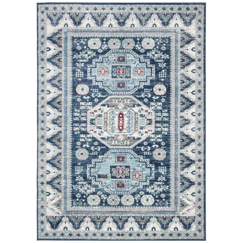 Brockton Southwestern Hand Woven Area Rug, Rectangle 160 x 229 cm