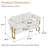 Teddy fleece 2-seater Sofa, Metal Frame-247749765