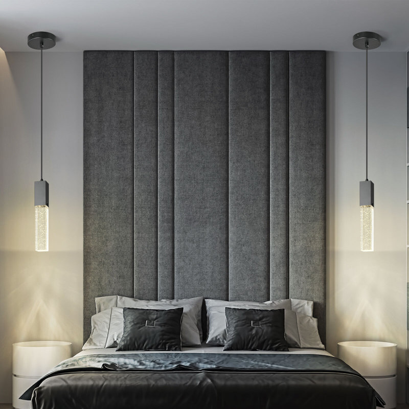 Luminaires suspendus modernes en cristal (paquet de 2)