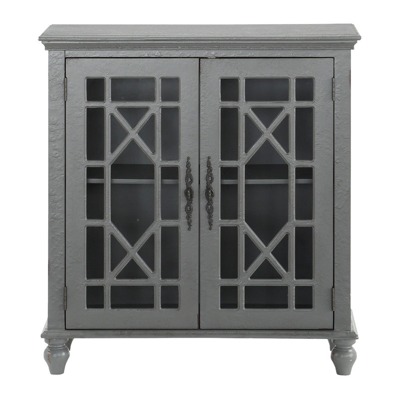 Meuble de rangement classique gris antique antique 1Pc