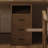 Nut-brown Rectangular Solid Wood desks-107393989