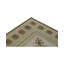 Hand-Knotted High-Quality Light Blue and Green Area Rug