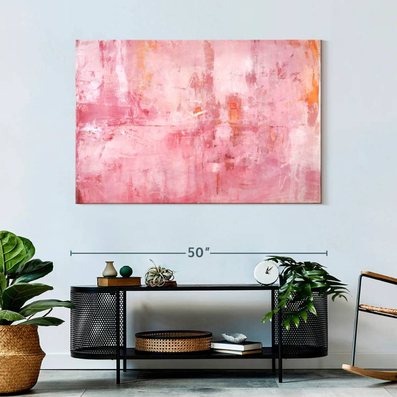Pink Mirrors, 32" H x 48" W