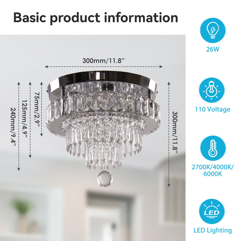 Lustre en cristal Forston
